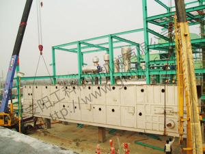 浸出器安裝現(xiàn)場